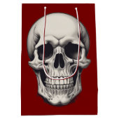 Schedel Illustratie Medium Cadeauzakje (Achterkant)