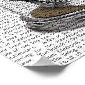 schedel in Bell Jar Poster (Hoek)