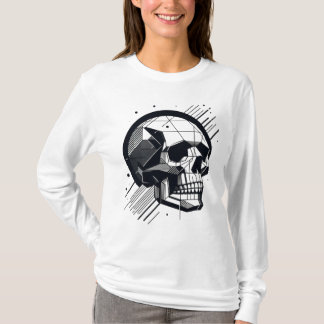Schedel in verschillende stijlen 22 t-shirt