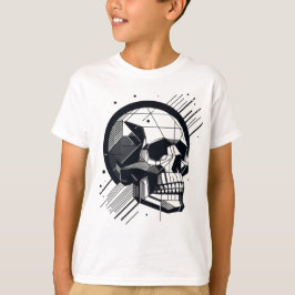 Schedel in verschillende stijlen 28 t-shirt