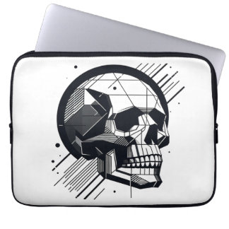 Schedel in verschillende stijlen 38 laptop sleeve