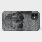 schedel iphone 5 hoesje (Achterkant (horizontaal))