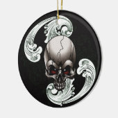schedel keramisch ornament (Links)
