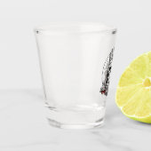 SCHEDEL KONINGIN SHOT GLAS (Links)