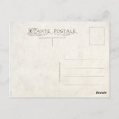  schedel Kunst Memento Mori briefkaart (Achterkant)