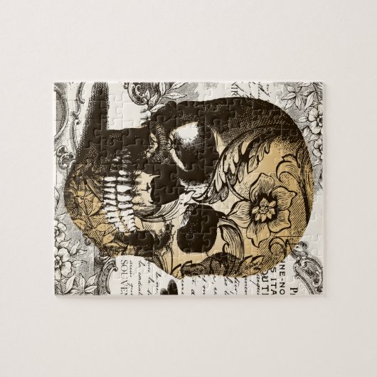  schedel legpuzzel (Horizontaal)