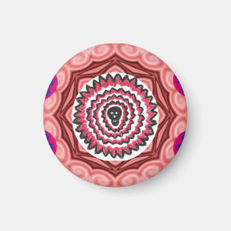 Schedel Magneet Rond