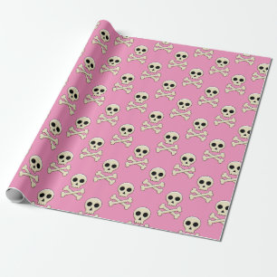 Schedel met Botten Cadeaupapier