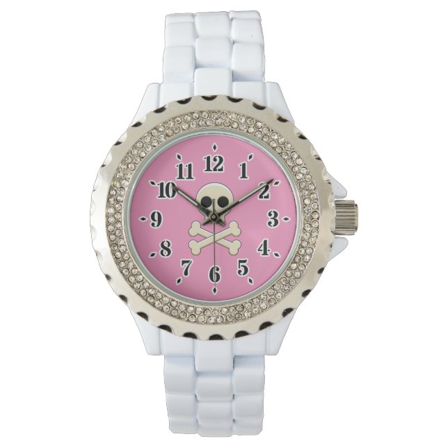 Schedel met Botten Horloge (Voorkant)