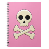 Schedel met Botten Notitieboek (Voorkant)