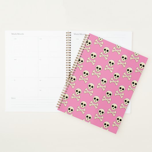 Schedel met Botten Planner (Display)