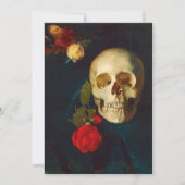 Schedel met Rozen | Carl Schuch (Voorkant)