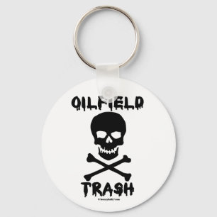 schedel, olieveldafval, sleutelring, olie, sleutelhanger