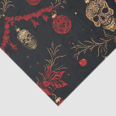 Schedel Ornament tissuepapier (Detail)