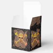 SCHEDEL PIRAAT OUDE SCHAT BORST BEDANKDOOSJES (Geopend)