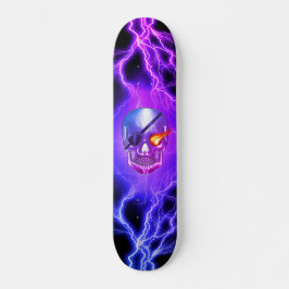 Schedel Piratenooglapje Skateboard