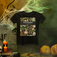 Schedel Plant Paddenstoelbloem Abstract Halloween