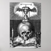  schedel poster (Voorkant)