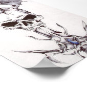 schedel poster (Hoek)