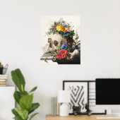  schedel poster (Thuiskantoor)