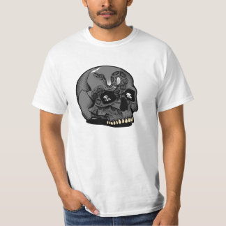 Schedel Rebel Straatcultuur T-shirt