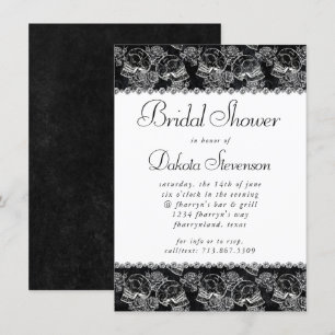 Schedel Roos krijt Funky zwart wit Vrijgezellenf Kaart