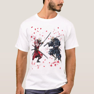 Schedel Samoerai Duël T-shirt