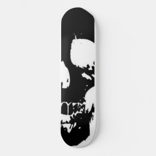 schedel schaats dek skateboard