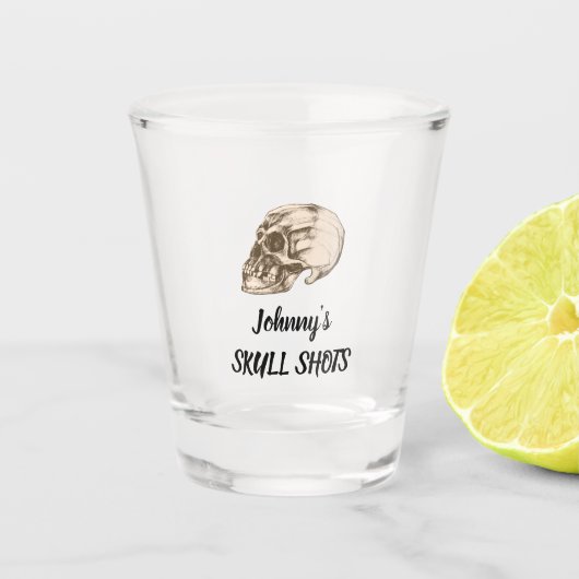 Schedel Shot Glas (Voorkant)