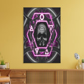 schedel Sigils en zegels Canvas Afdruk (Insitu (Woonkamer))