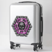 schedel Sigils en zegels Sticker (Koffer)