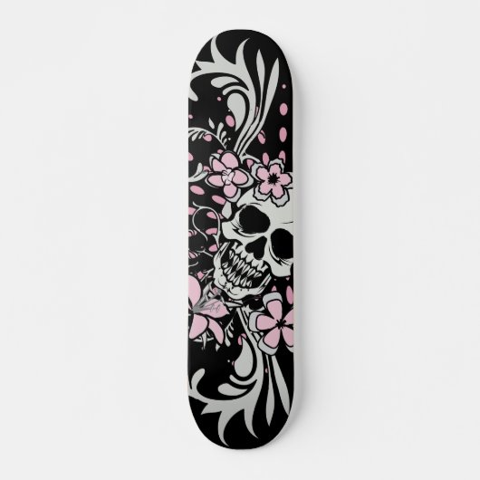  schedel skateboard (Voorkant)