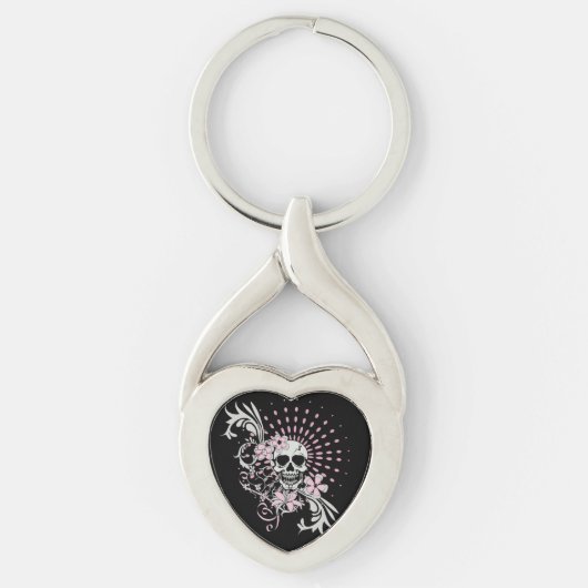 schedel sleutelhanger (Voorkant)