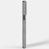 Schedel - Spookgrijs en botwit Case-Mate iPhone Case (Achterkant / Rechts)