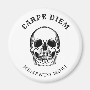  schedel Spooky Memento Mori Magneet
