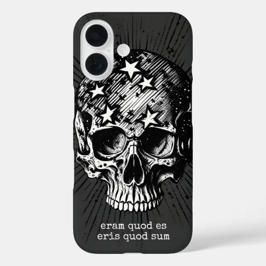 Schedel & Sterren III Case-Mate iPhone Case (Achterkant)