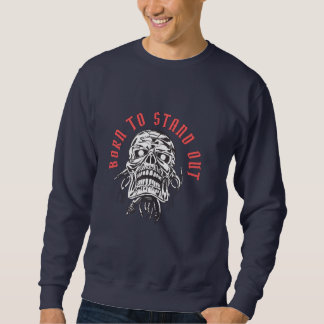 ("schedel sweatshirt") trui