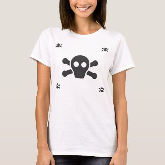 schedel t-shirt (Voorkant)