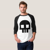schedel t-shirt (Voorkant volledig)