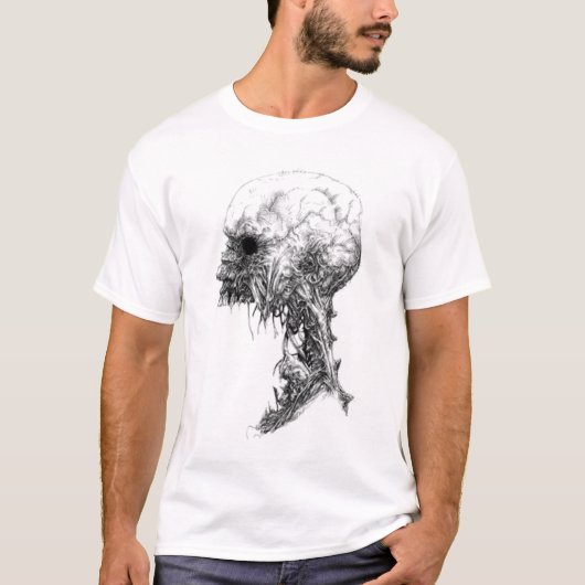 schedel t-shirt (Voorkant)