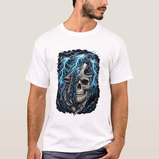 Schedel T-shirt (Voorkant)