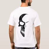 schedel t-shirt (Achterkant)