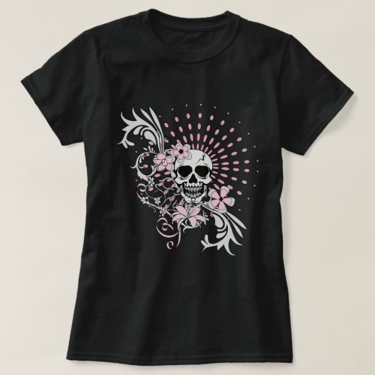 schedel t-shirt (Design voorkant)