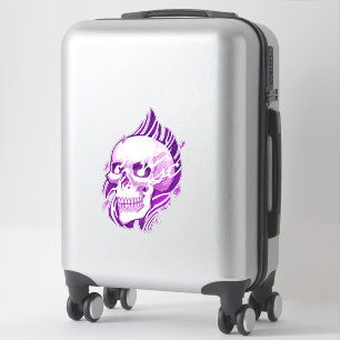 schedel tattoo japans stijl sticker