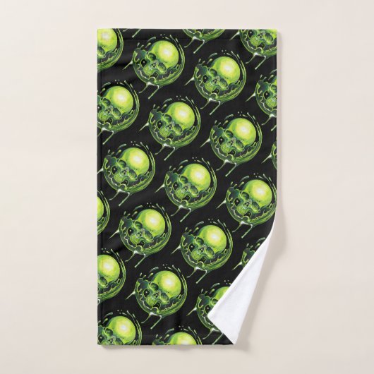 schedel Toxische splash Bad Handdoek (Handdoek)