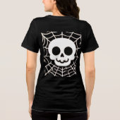 schedel Tri-Blend shirt (Achterkant)