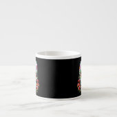 Schedel van de Dag van de Doden Espresso Kop (Voorkant)