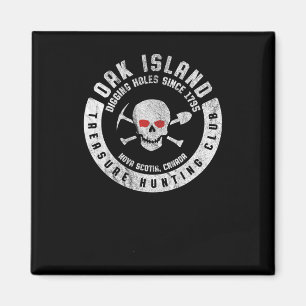 schedel van de eiken- en moerasjager van de eiken magneet