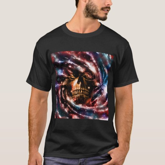 Schedel van de Ruimte II T-shirt (Voorkant)