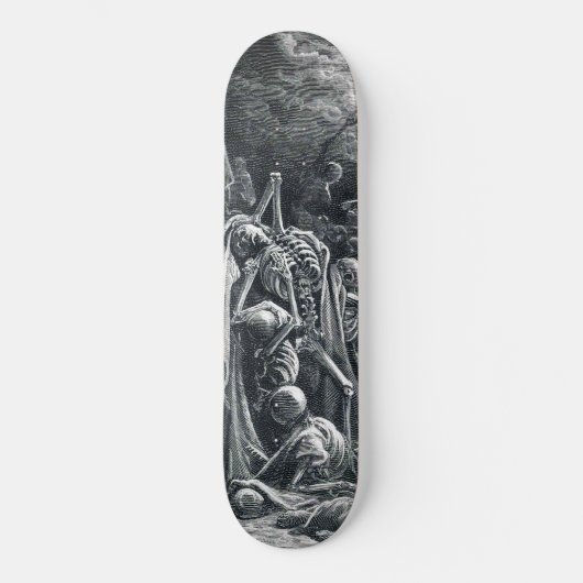schedel van dood skateboard (Voorkant)